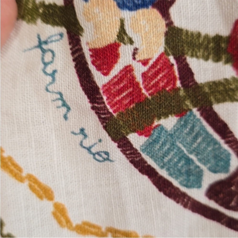 SÉZANE x FARM RIO Floral Ruffle Top sz US 8 / FR 40 NWOT - Picture 6 of 12